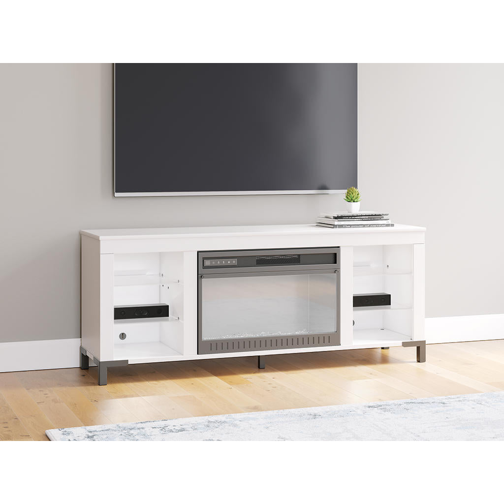 Brollevi 60" TV Stand with Electric Fireplace Signature Design by Ashley® Living Room