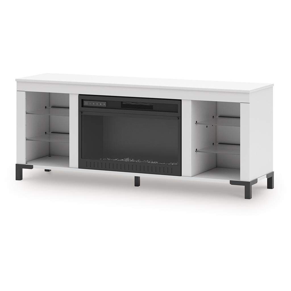 Brollevi 60" TV Stand with Electric Fireplace Signature Design by Ashley® Living Room