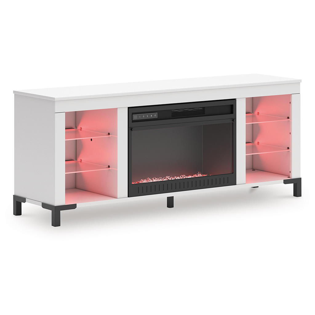 Brollevi 60" TV Stand with Electric Fireplace Signature Design by Ashley® Living Room