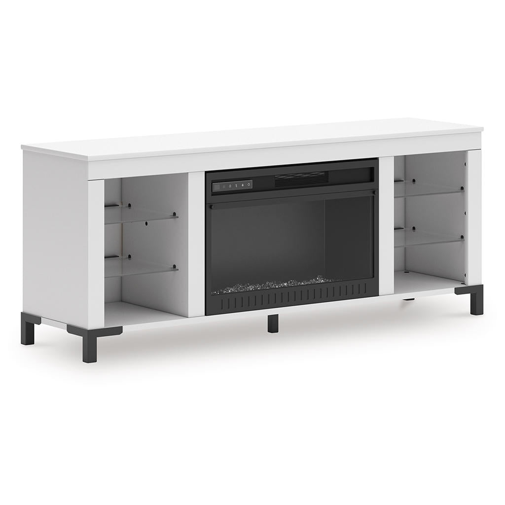 Brollevi 60" TV Stand with Electric Fireplace Signature Design by Ashley® Living Room