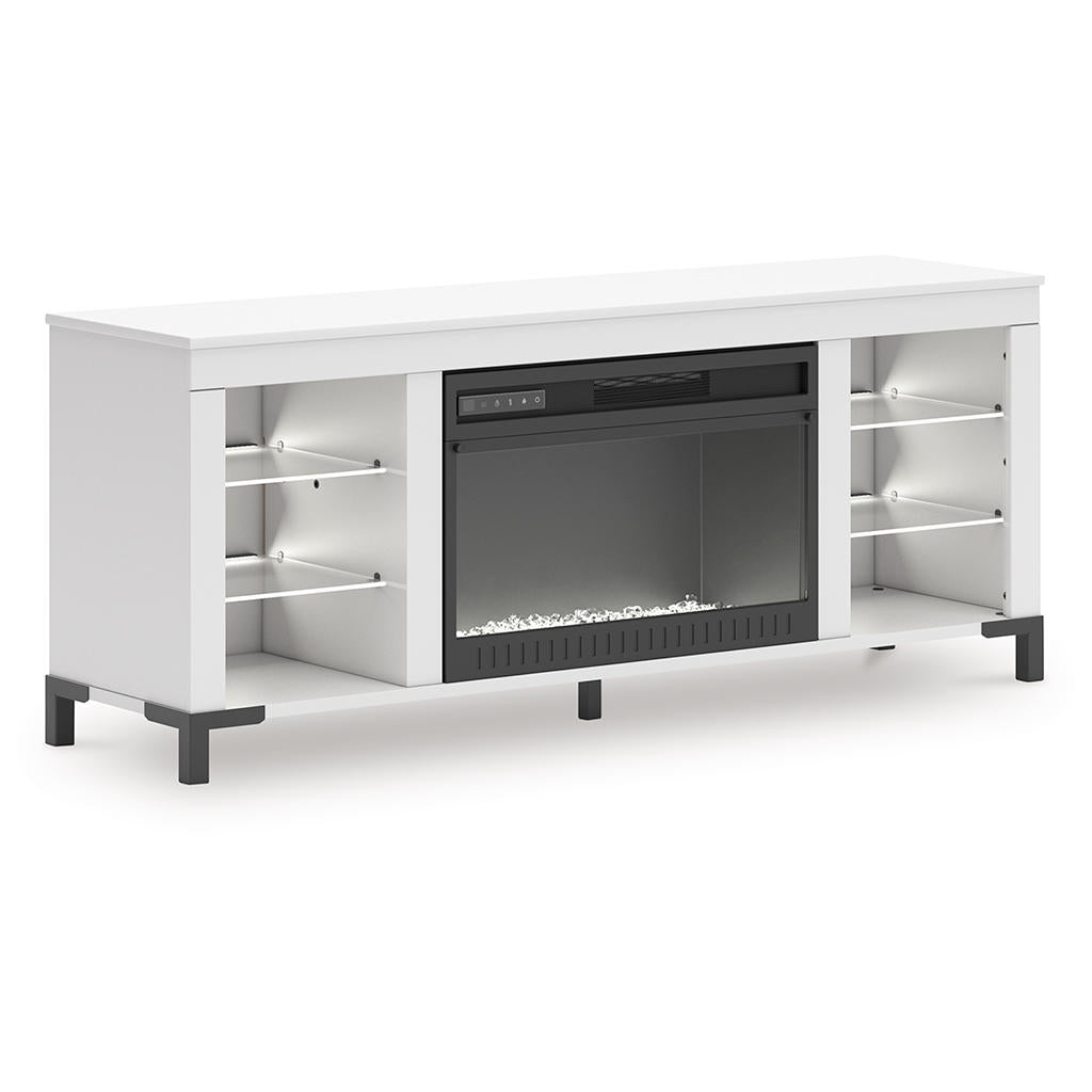 Brollevi 60" TV Stand with Electric Fireplace Signature Design by Ashley® Living Room