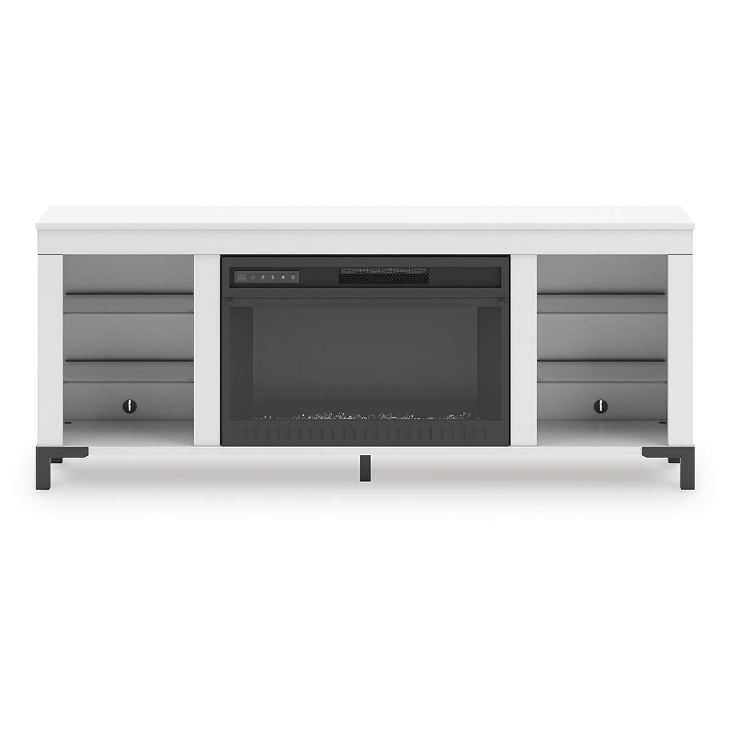 Brollevi 60" TV Stand with Electric Fireplace Signature Design by Ashley® Living Room