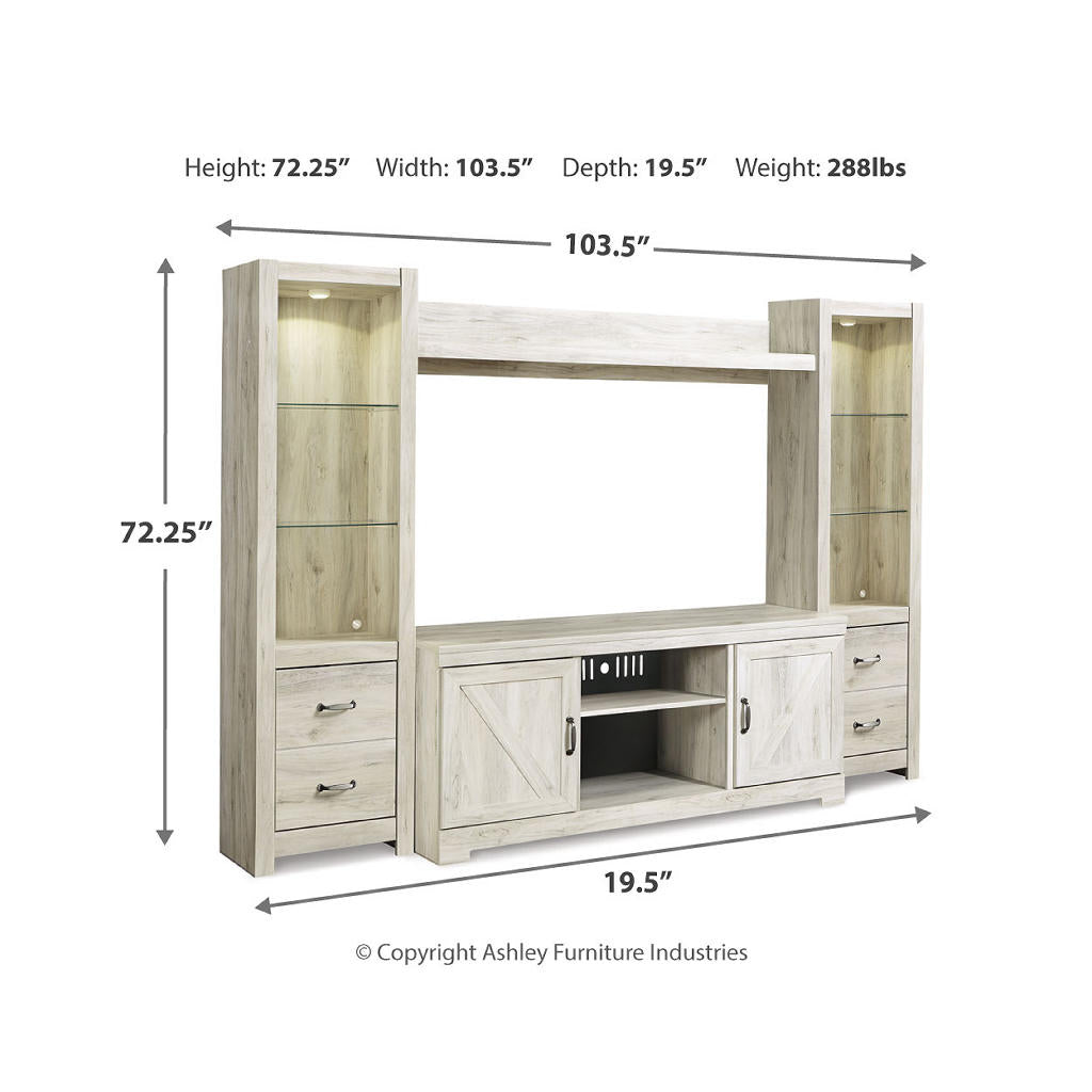 Bellaby 4-Piece Entertainment Center Signature Design by Ashley® Living Room