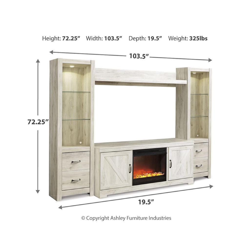 Bellaby Entertainment Center with Fireplace — 4,608 BTU (W5) Signature Design by Ashley® Furniture