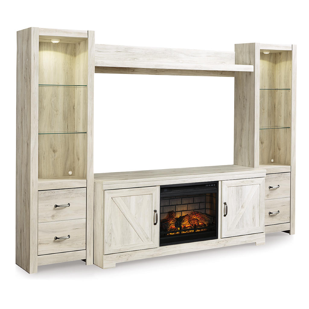 Bellaby 4-Piece Entertainment Center with Electric Fireplace Signature Design by Ashley® Living Room
