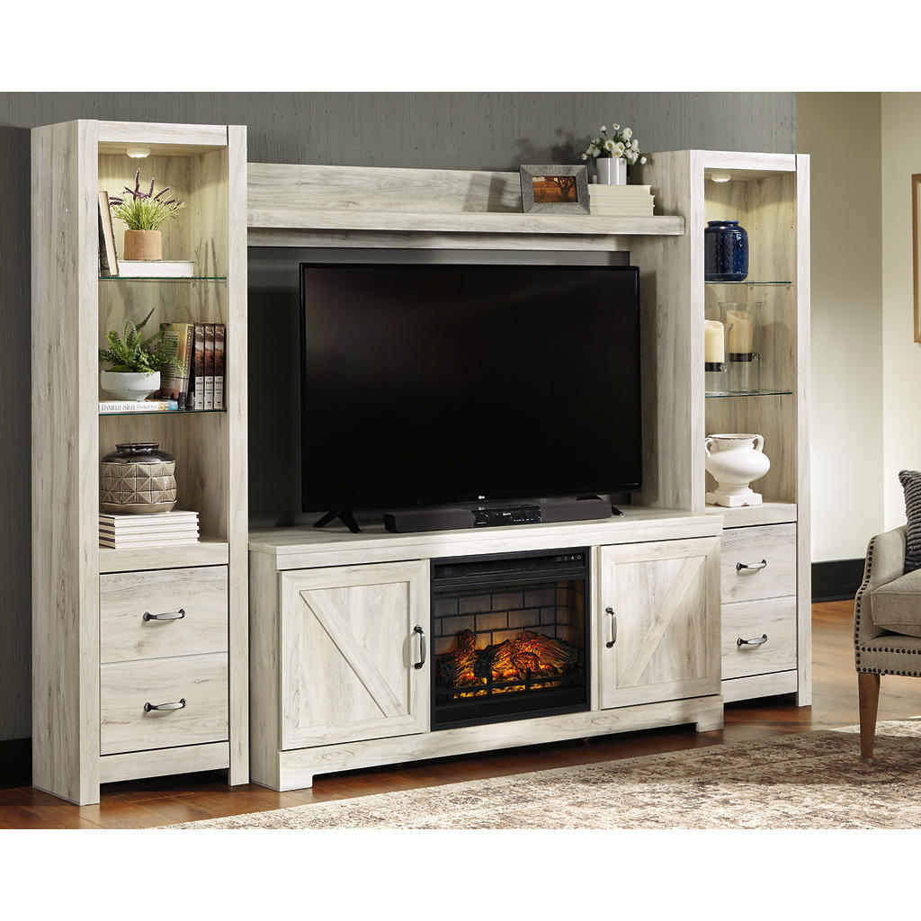 Bellaby 4-Piece Entertainment Center with Electric Fireplace Signature Design by Ashley® Living Room