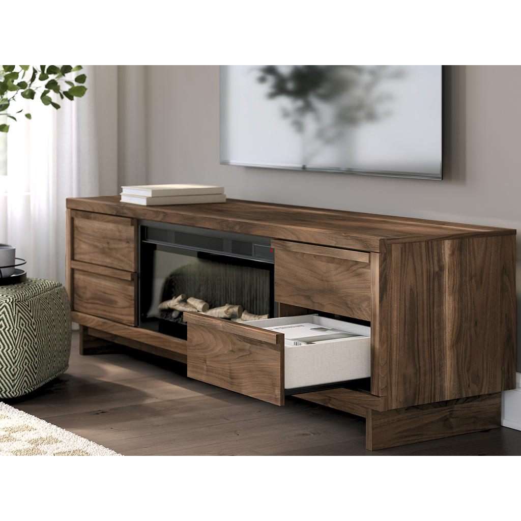 Zadilyn 72" TV Stand with Electric Fireplace Signature Design by Ashley® Living Room