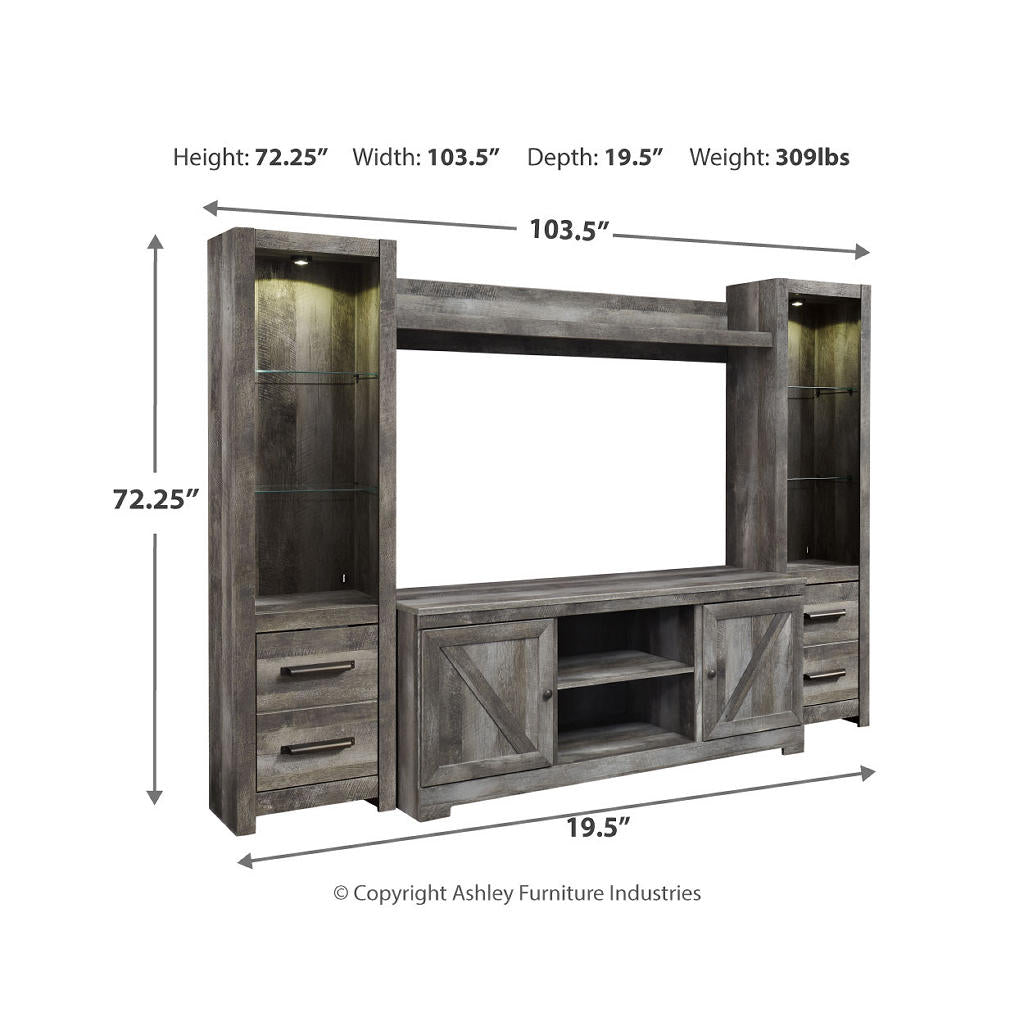 Wynnlow 4-Piece Entertainment Center Signature Design by Ashley® Living Room