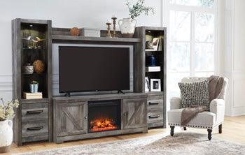 Wynnlow 103-Inch Entertainment Center with Fireplace (W8) Signature Design by Ashley® Furniture