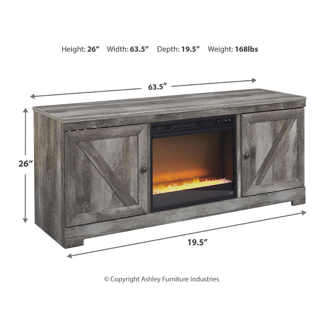 Wynnlow 63" TV Stand with Electric Fireplace Signature Design by Ashley® Living Room
