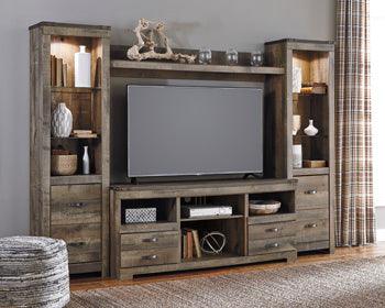 Trinell 4-Piece Entertainment Center — LED Pier Cabinets Signature Design by Ashley® Living Room