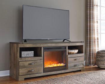 Trinell 63 Inch TV Stand with Fireplace — 4,608 BTU Signature Design by Ashley® Living Room
