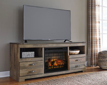 Trinell 63 Inch TV Stand with Fireplace — 5,386 BTU Signature Design by Ashley® Living Room