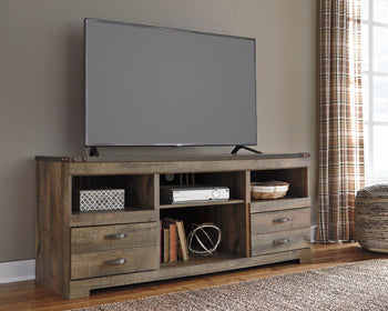 Trinell 63 Inch TV Stand — 2 Drawers, Fireplace-Ready Signature Design by Ashley® Living Room