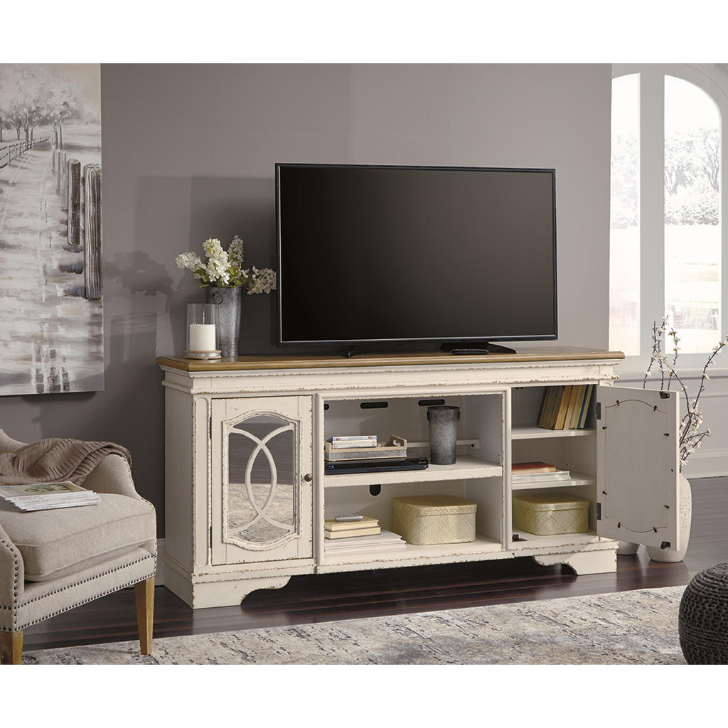 Realyn 74" TV Stand Signature Design by Ashley® Living Room