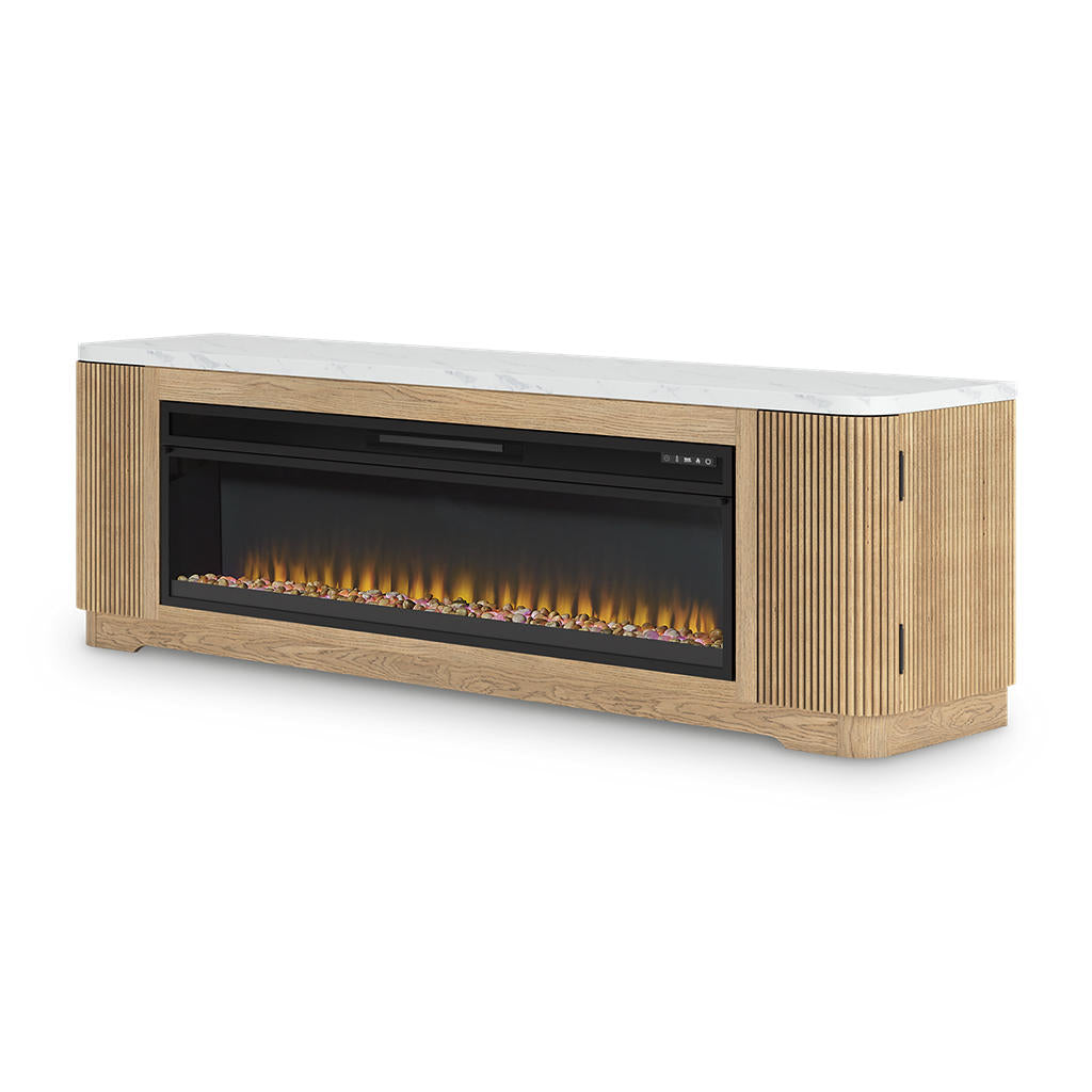 Camdill 80" TV Stand with Electric Fireplace Signature Design by Ashley® Living Room