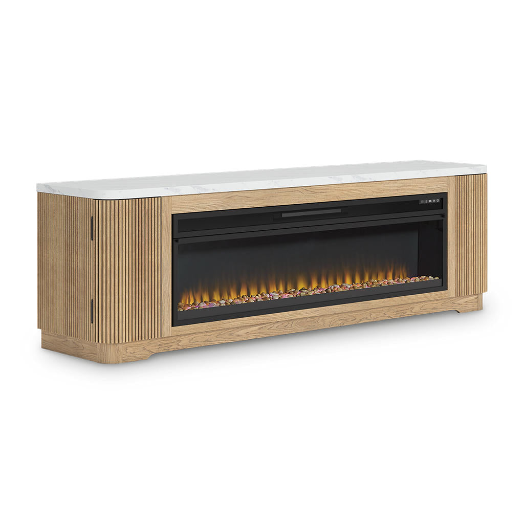 Camdill 80" TV Stand with Electric Fireplace Signature Design by Ashley® Living Room