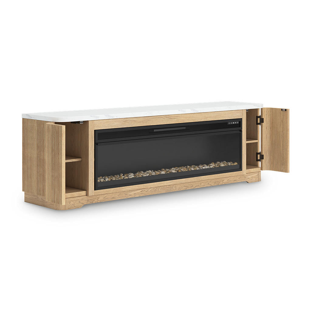 Camdill 80" TV Stand with Electric Fireplace Signature Design by Ashley® Living Room