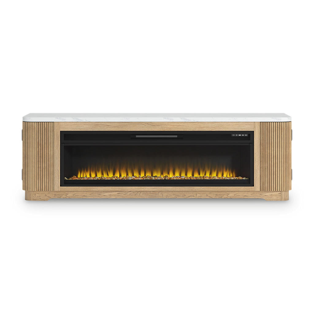Camdill 80" TV Stand with Electric Fireplace Signature Design by Ashley® Living Room