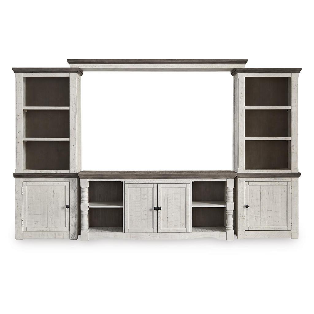 Havalance 4-Piece Entertainment Center — Two-tone Signature Design by Ashley® Furniture