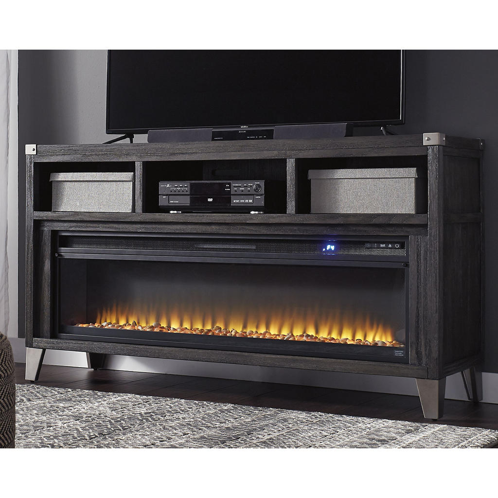 Todoe 65" TV Stand with Electric Fireplace Signature Design by Ashley® Living Room