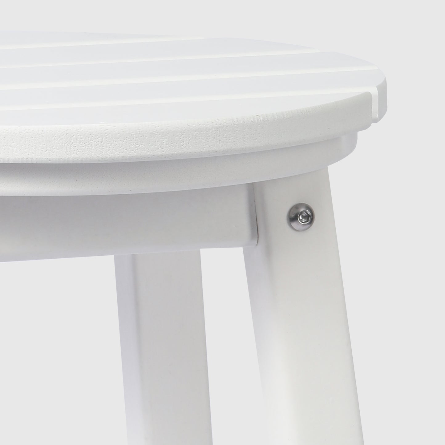 Stockholm All-Weather Outdoor Round Bar Stool (29" Height) Seahawk Designs Patio Bar & Counter Stools