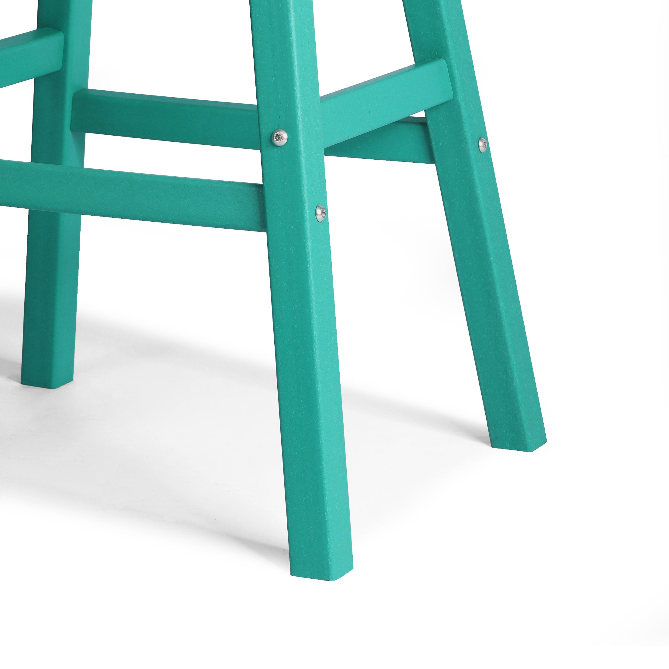 Stockholm All-Weather Outdoor Saddle Bar Stool (29" Height) Seahawk Designs Patio Bar & Counter Stools