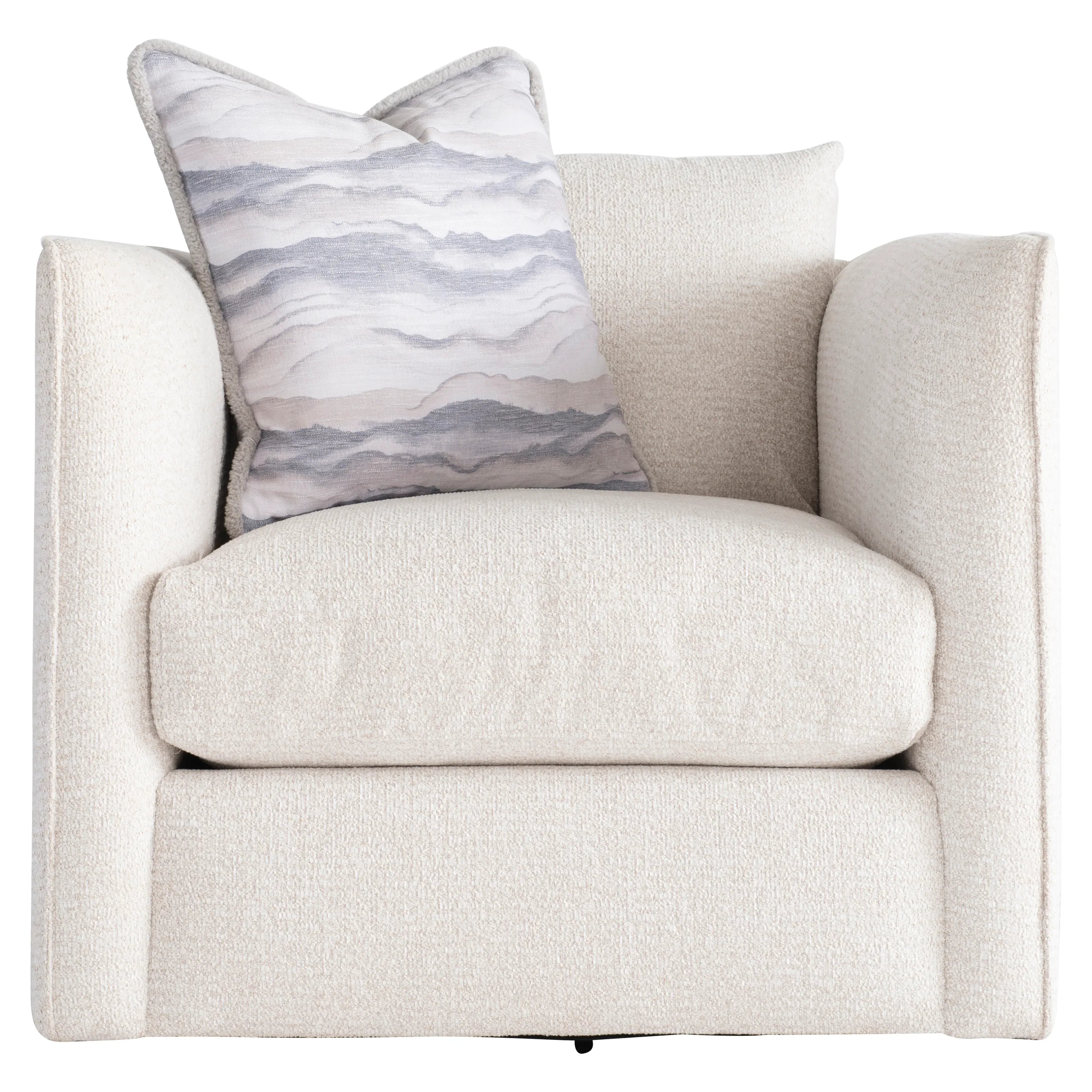 Lille Fabric Swivel Chair Bernhardt Living
