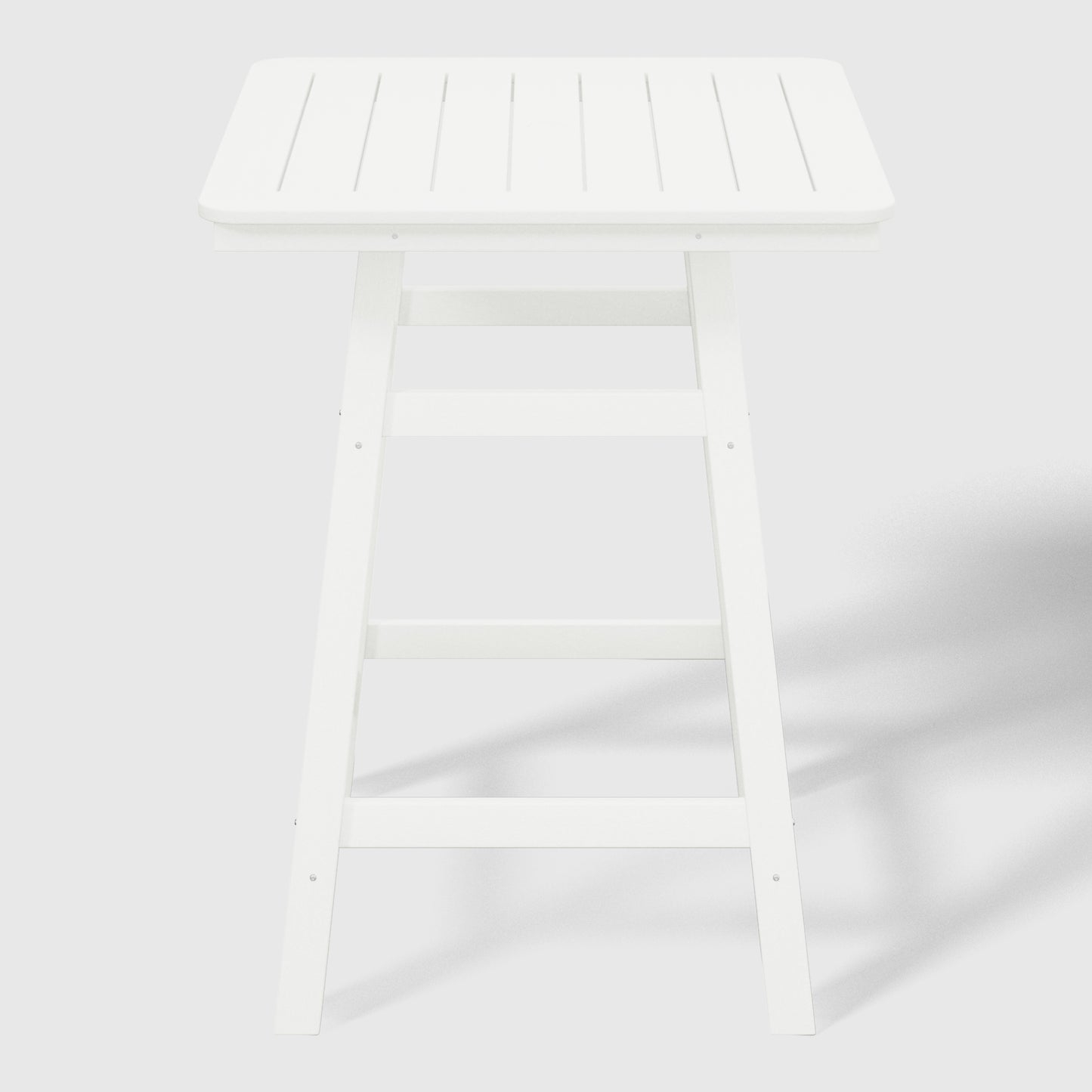 Stockholm All-Weather Outdoor Square Counter Table (31" Top) Seahawk Designs Patio Bar Tables
