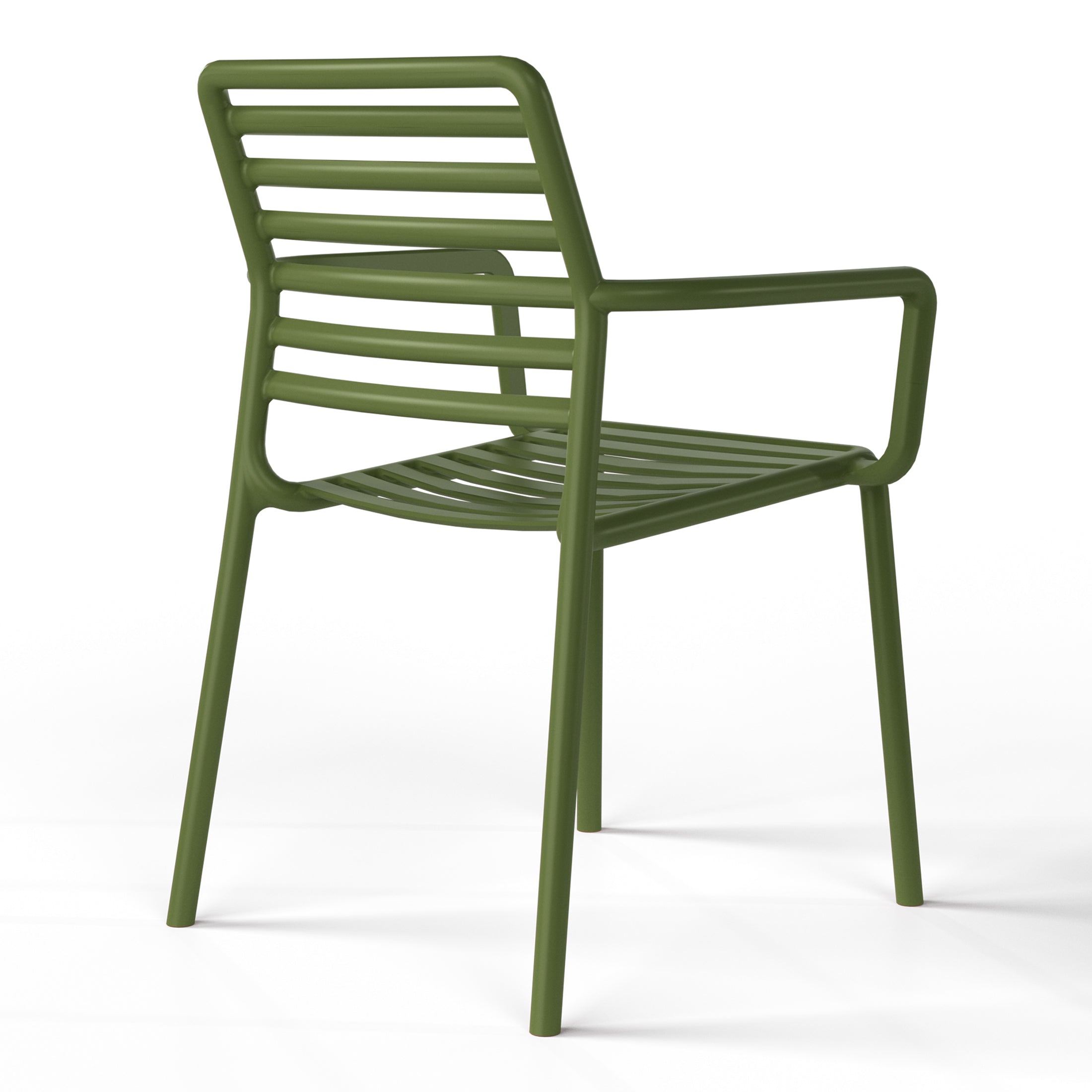Polyform Stacking Dining Arm Chair (Set of 4) Seahawk Designs Patio Dining Chairs