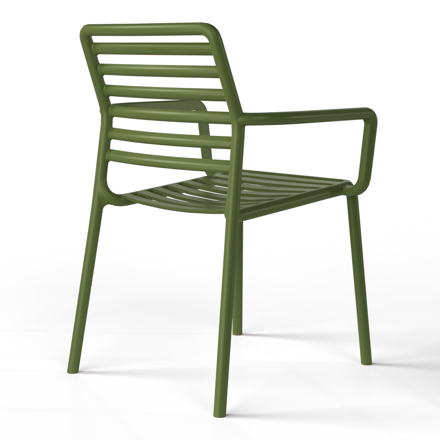 Polyform Stacking Dining Arm Chair (Set of 4) Seahawk Designs Patio Dining Chairs