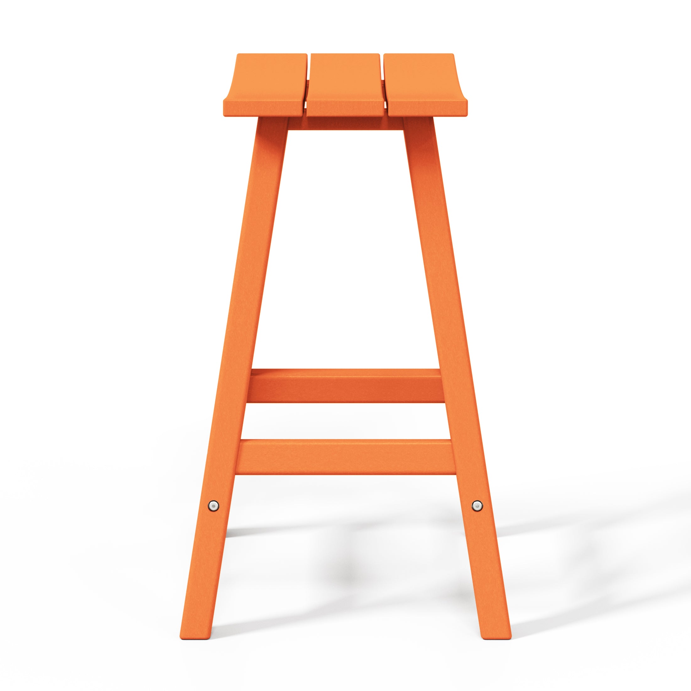 Stockholm All-Weather Outdoor Saddle Counter Stool (24" Height) Seahawk Designs Patio Bar & Counter Stools