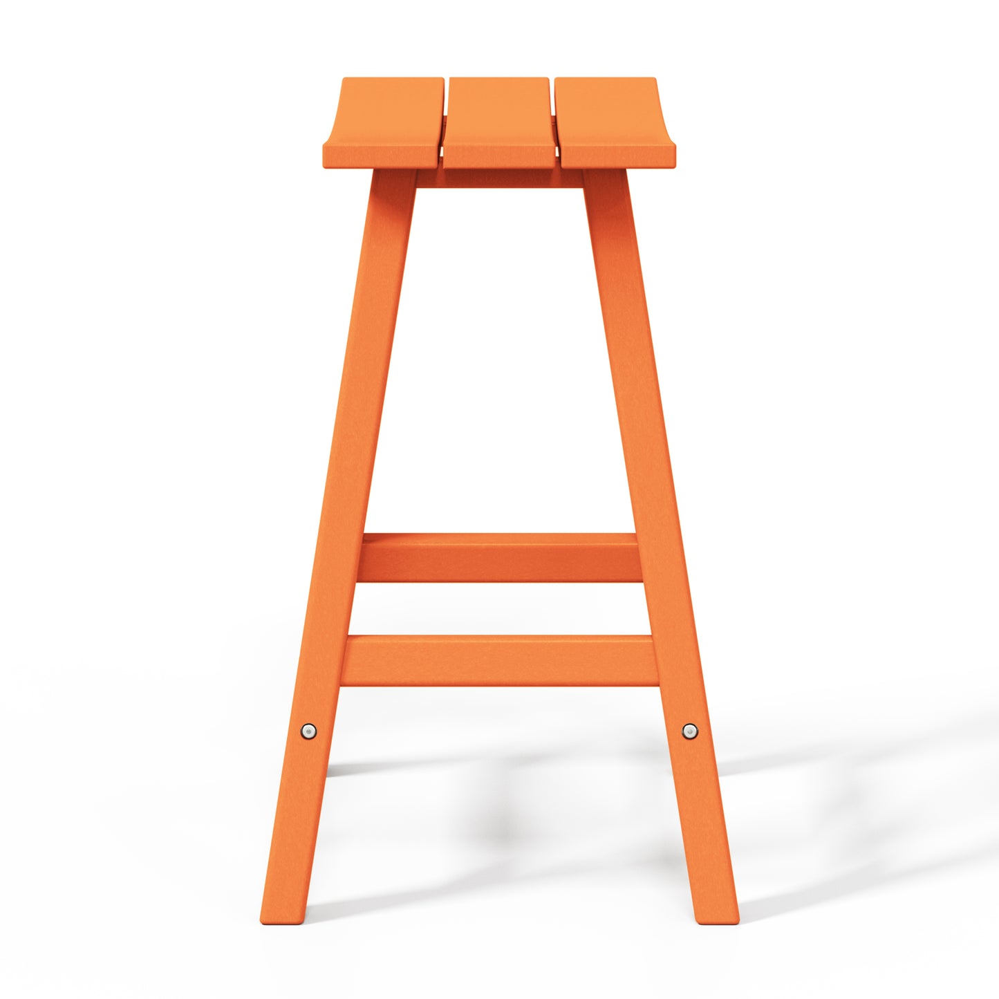 Stockholm All-Weather Outdoor Saddle Counter Stool (24" Height) Seahawk Designs Patio Bar & Counter Stools