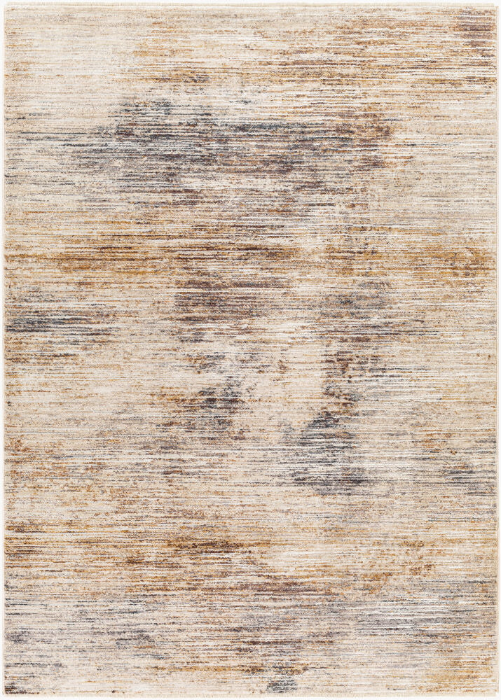 Aida Machine Woven Rug — Beige/Charcoal
