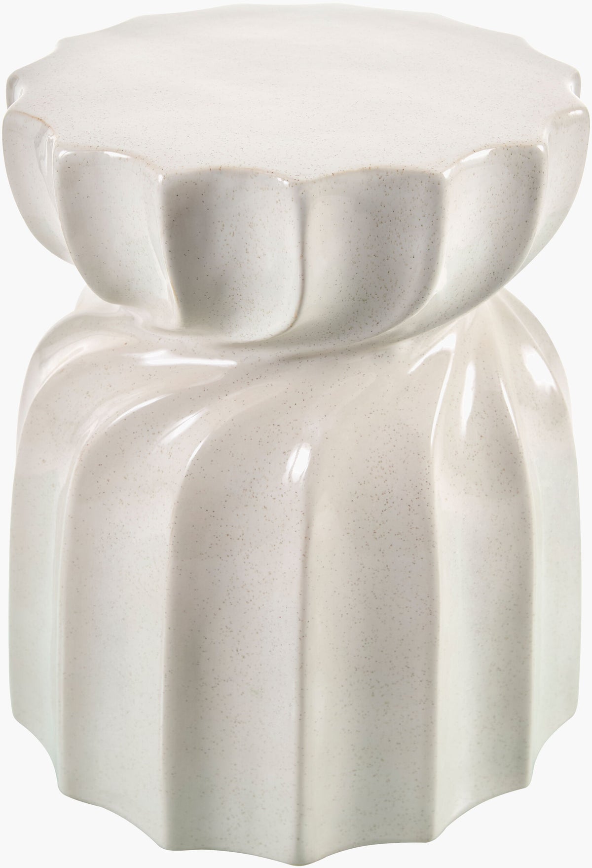 Alexia Garden Stool — Cream