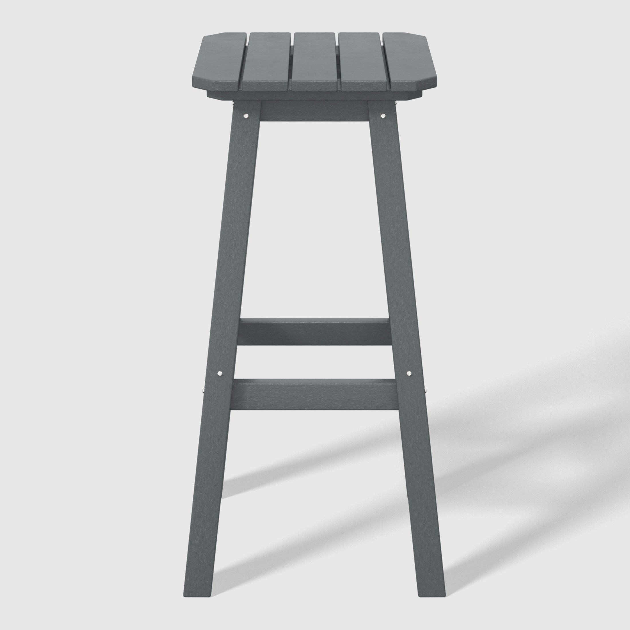 Stockholm All-Weather Outdoor Square Bar Stool (29" Height) Seahawk Designs Patio Bar & Counter Stools