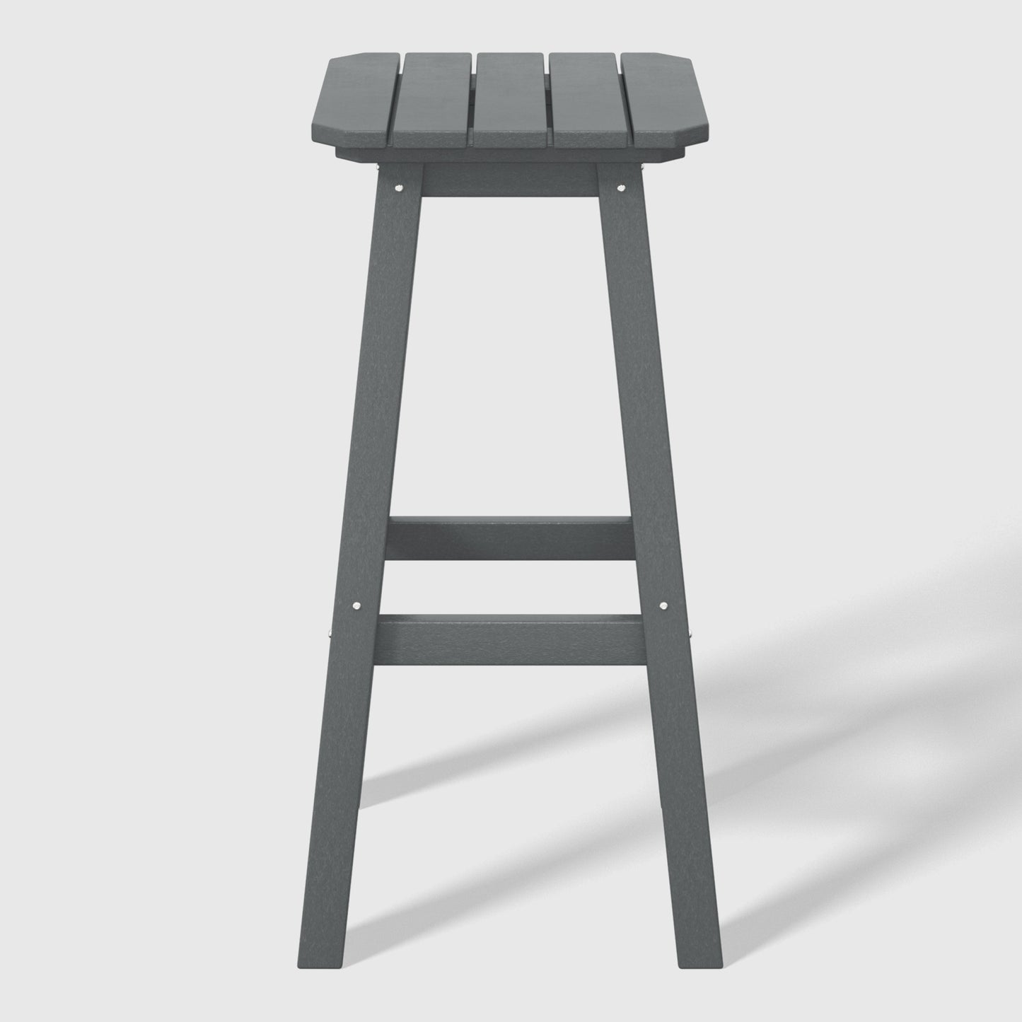 Stockholm All-Weather Outdoor Square Bar Stool (29" Height) Seahawk Designs Patio Bar & Counter Stools