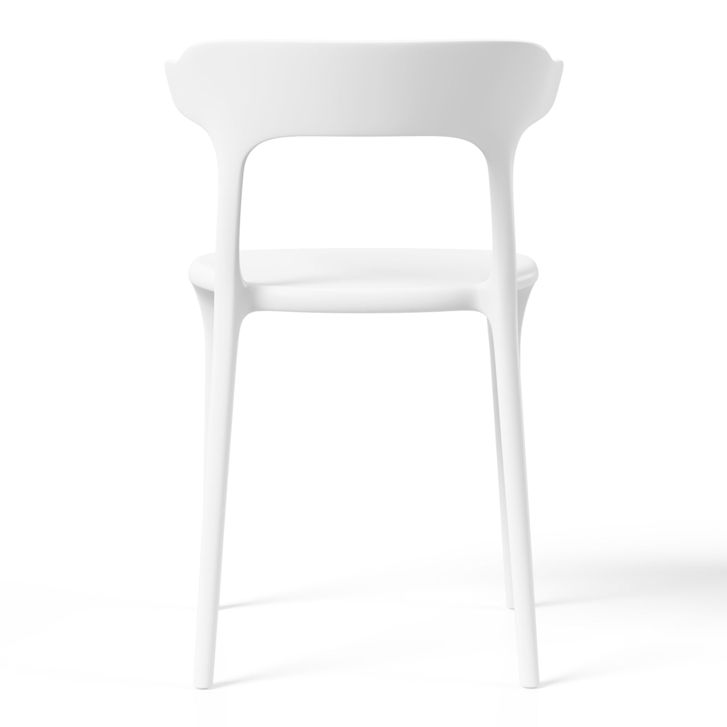 Polyform Stacking Dining Side Chair (Set of 2) Seahawk Designs Patio Dining Chairs