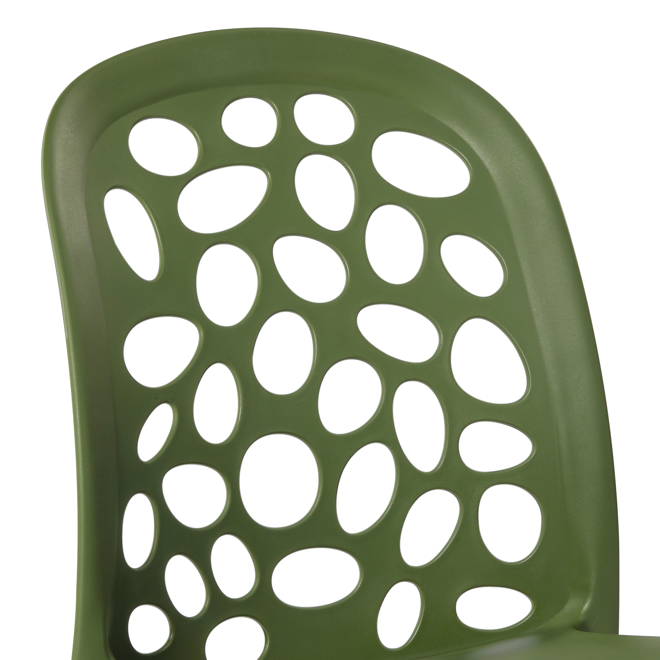 Polyform Stacking Dining Side Chair (Set of 2) Seahawk Designs Patio Dining Chairs