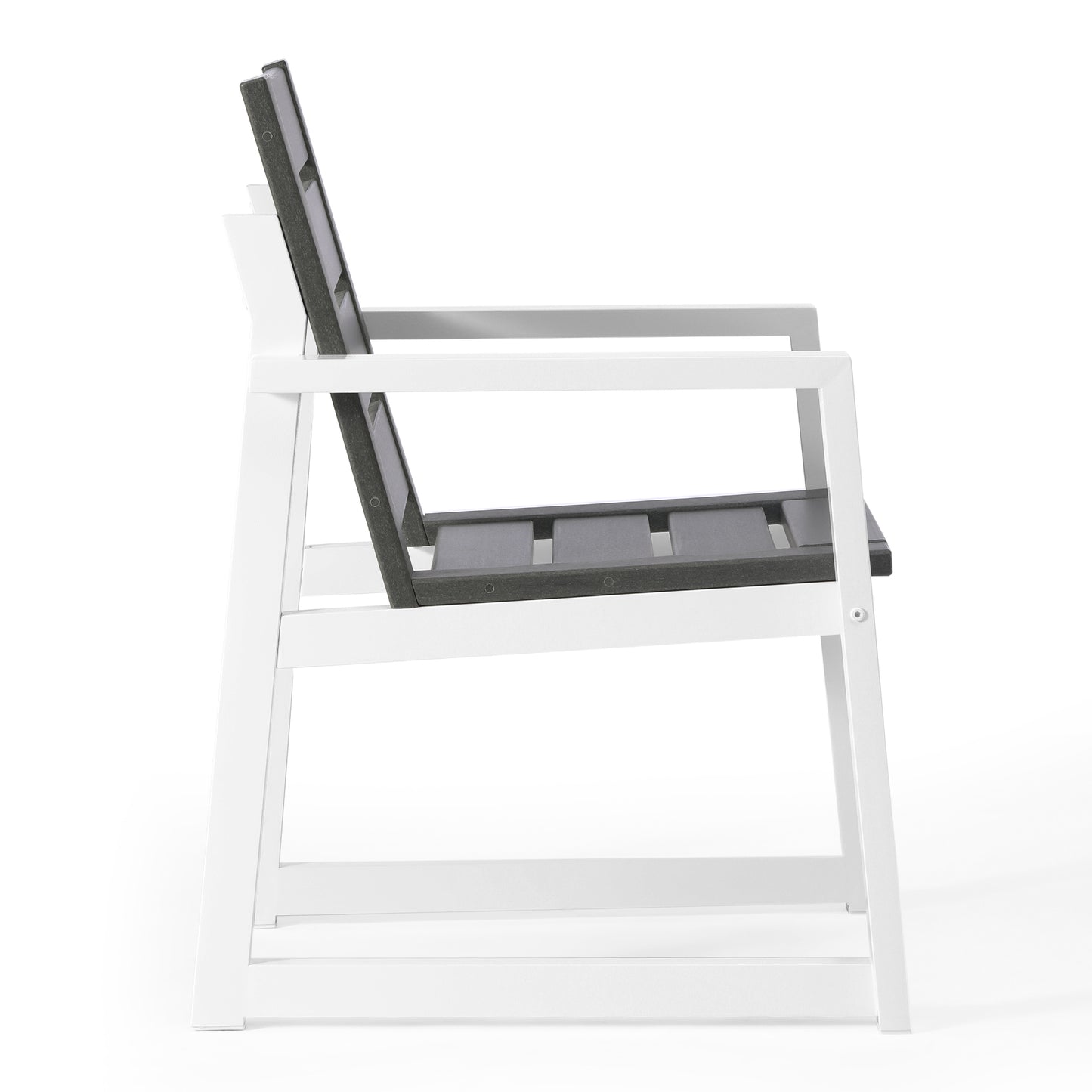 Vista Dining Arm Chair Gray Seahawk Designs Patio Dining Chairs