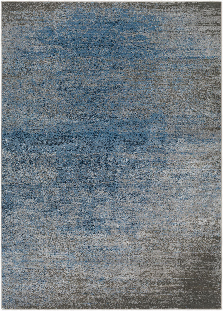 Amadeo Machine Woven Rug — Black/Blue
