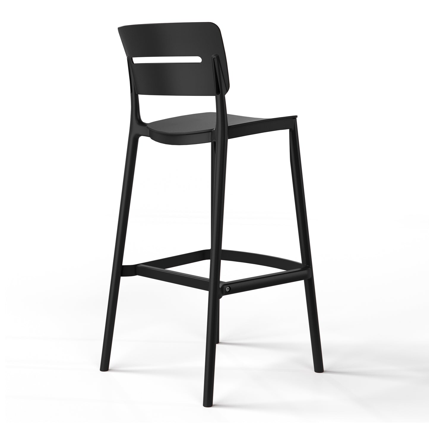 Polyform 29.5" Bar Stool (Set of 2) Seahawk Designs Patio Bar & Counter Stools