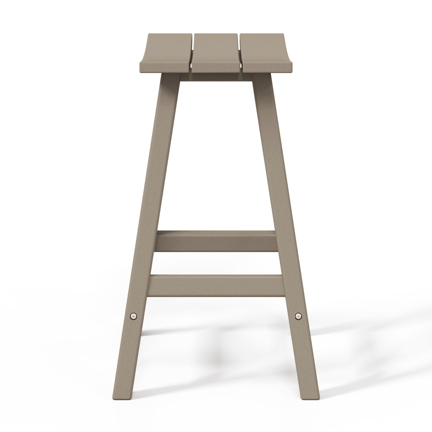Stockholm All-Weather Outdoor Saddle Counter Stool (24" Height) Seahawk Designs Patio Bar & Counter Stools
