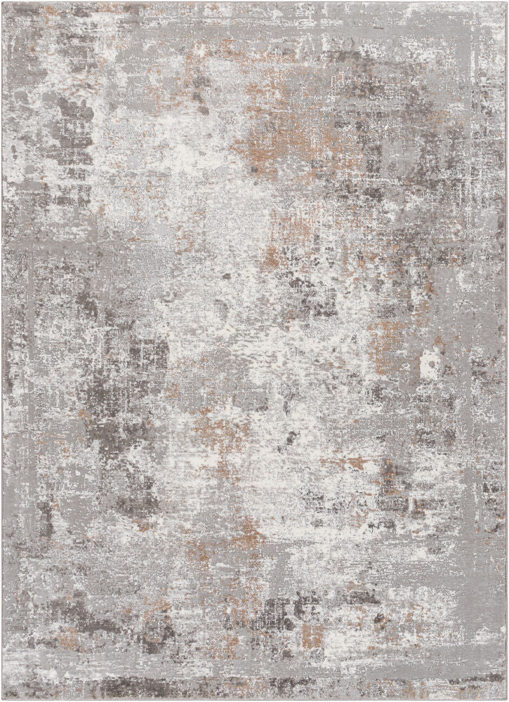 Allegro Plus Machine Woven Rug — Amber/Charcoal