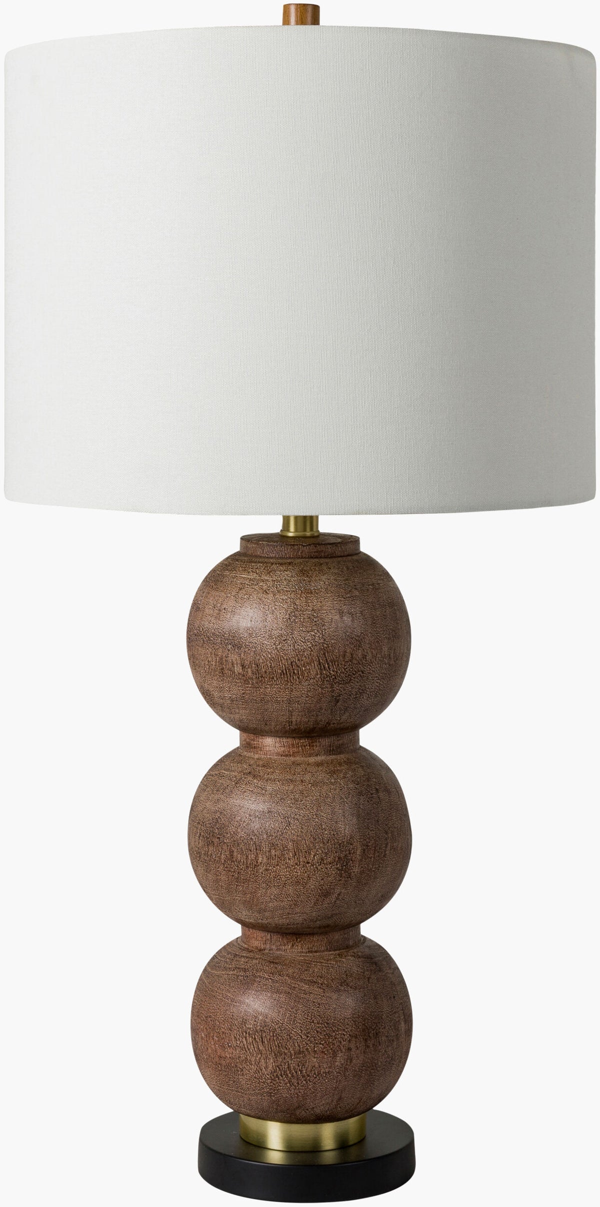 Algarve Accent Table Lamp — Brown/Gold