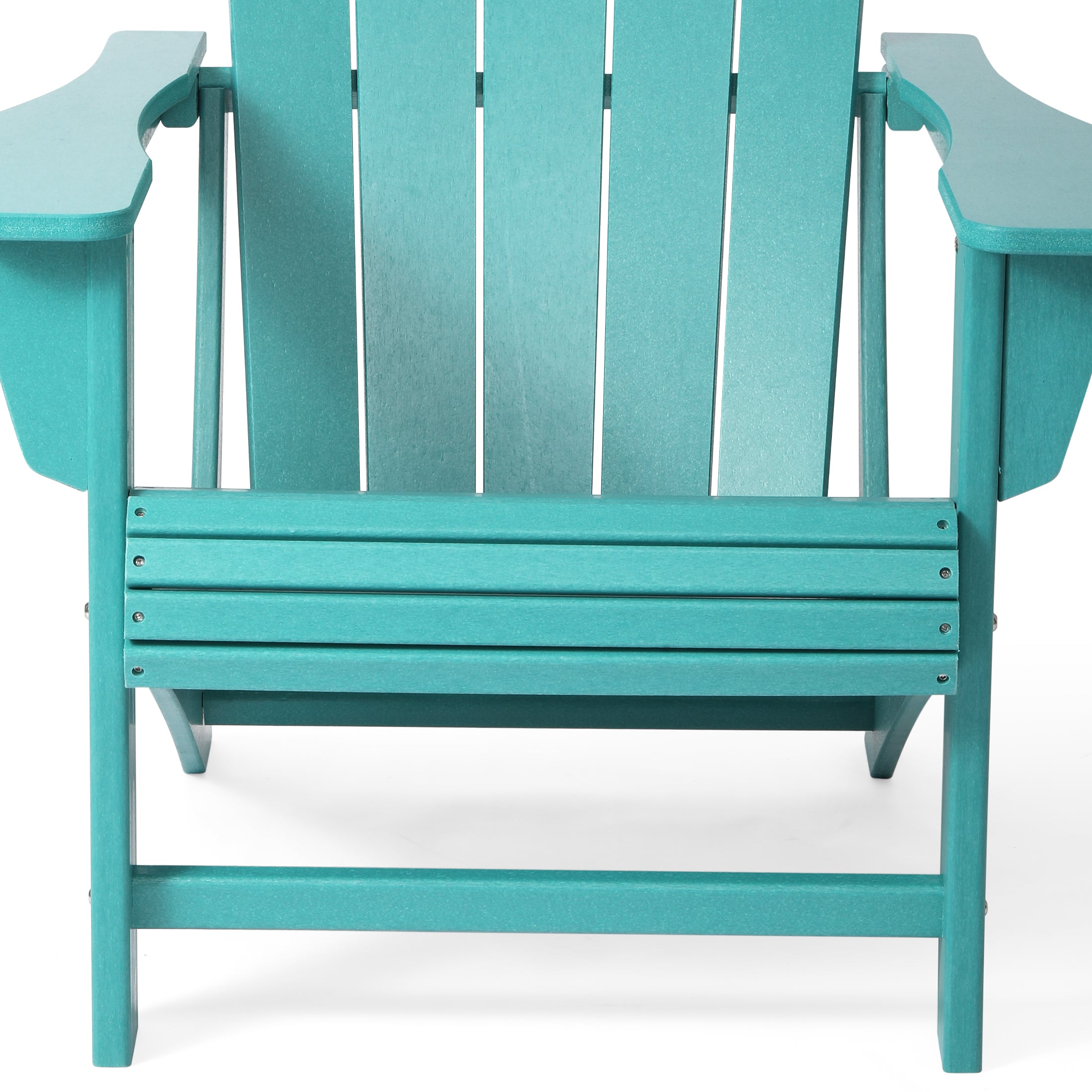 Tahoe All-Weather Outdoor Poly Adirondack Chair with Retractable Cup Holder Seahawk Designs Adirondack Chairs