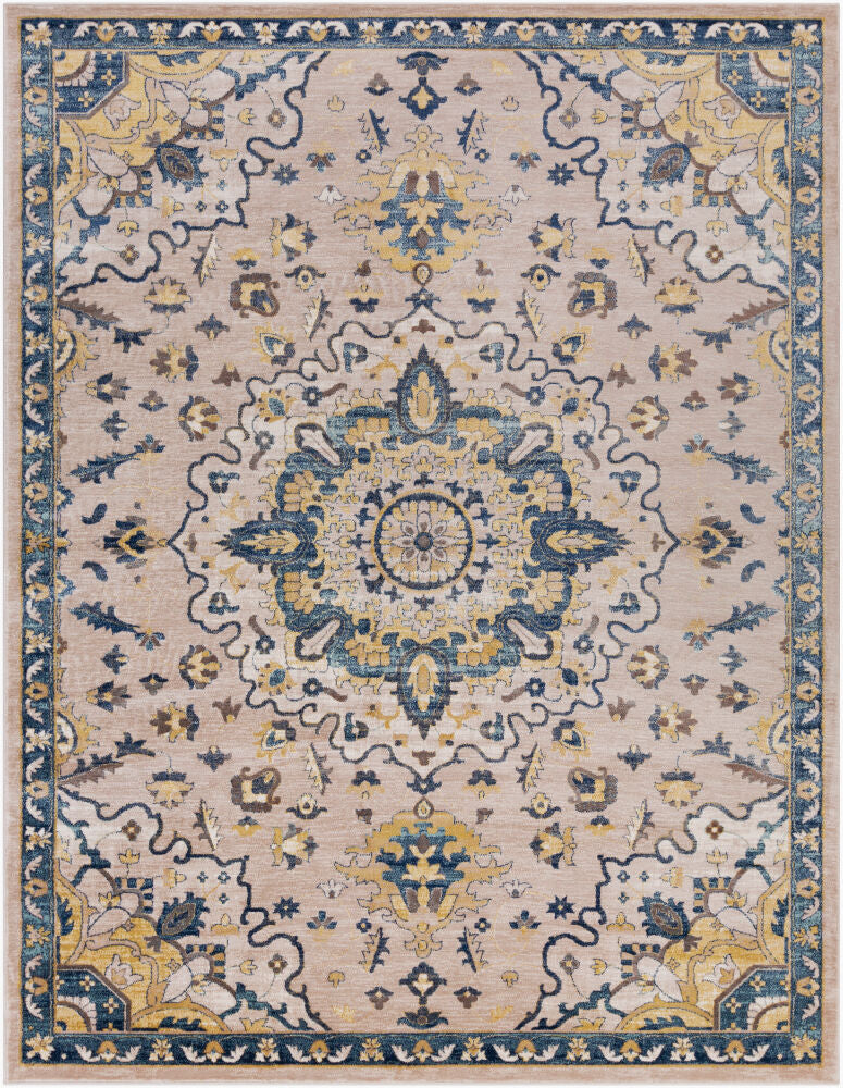 Athens Machine Woven Rug — Brown/Charcoal
