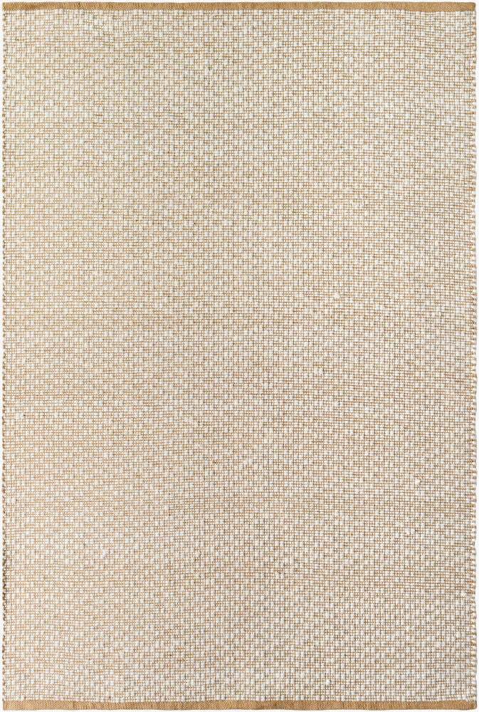 Ahlat Handmade Rug — Cream/Mustard