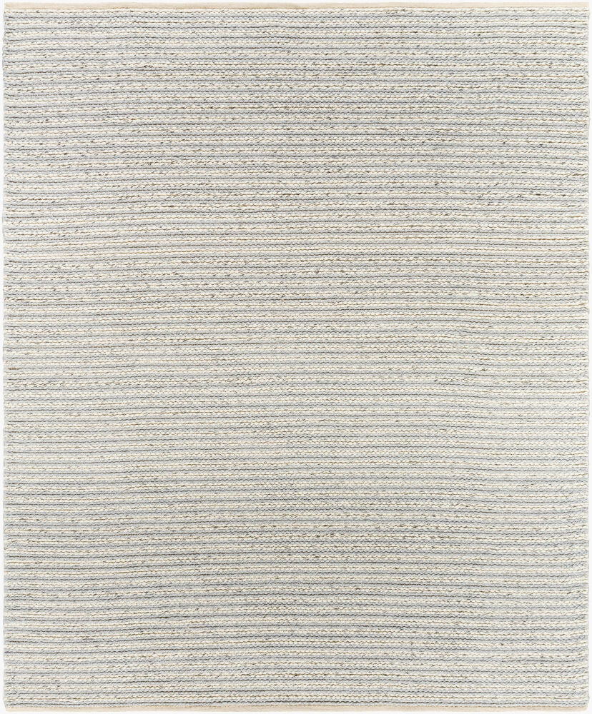 Ahlat Handmade Rug — Cream/Light Blue