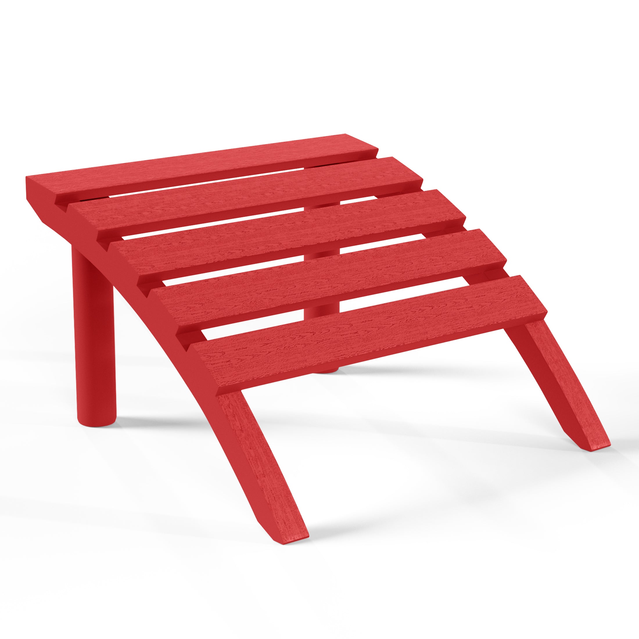 Snap’n Lock Adirondack Footrest (No Tools or Hardware Needed) Red Seahawk Designs Patio Ottomans